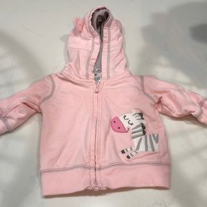 Girls zebra jacket